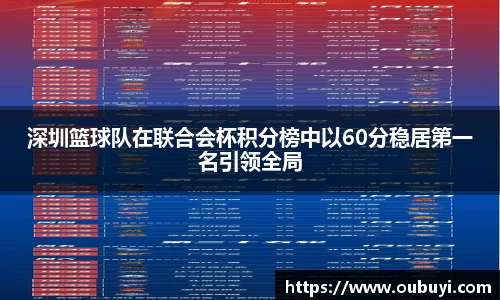 深圳篮球队在联合会杯积分榜中以60分稳居第一名引领全局